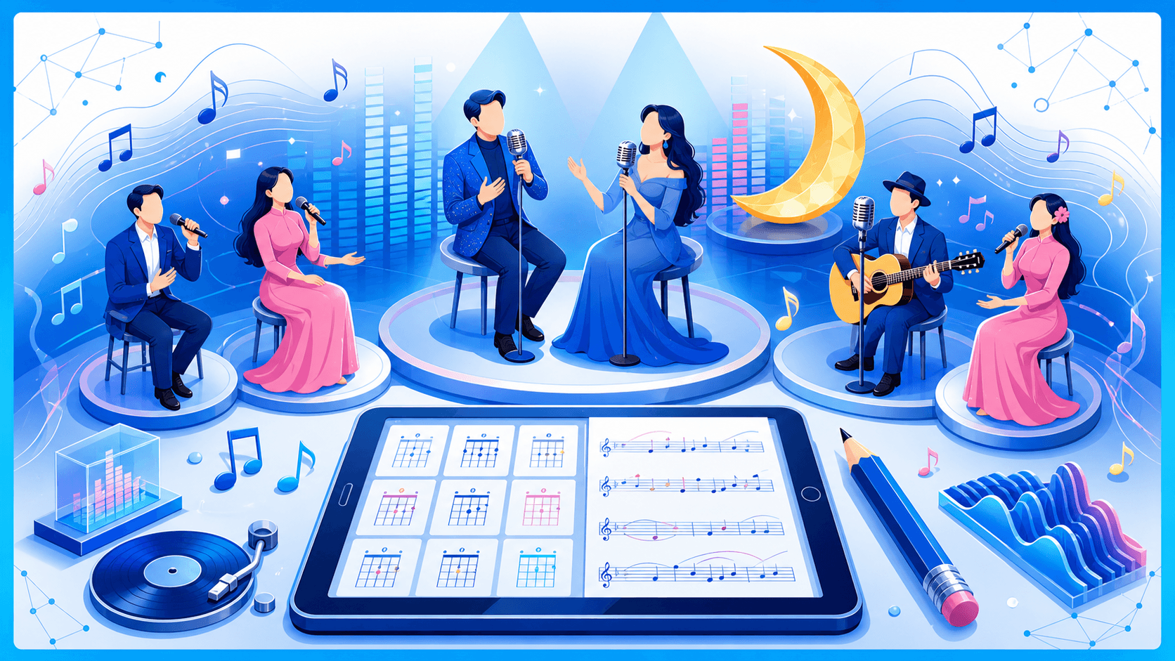 Những ca sĩ thể hiện thành công lời bài hát Ru Nửa Vầng Trăng