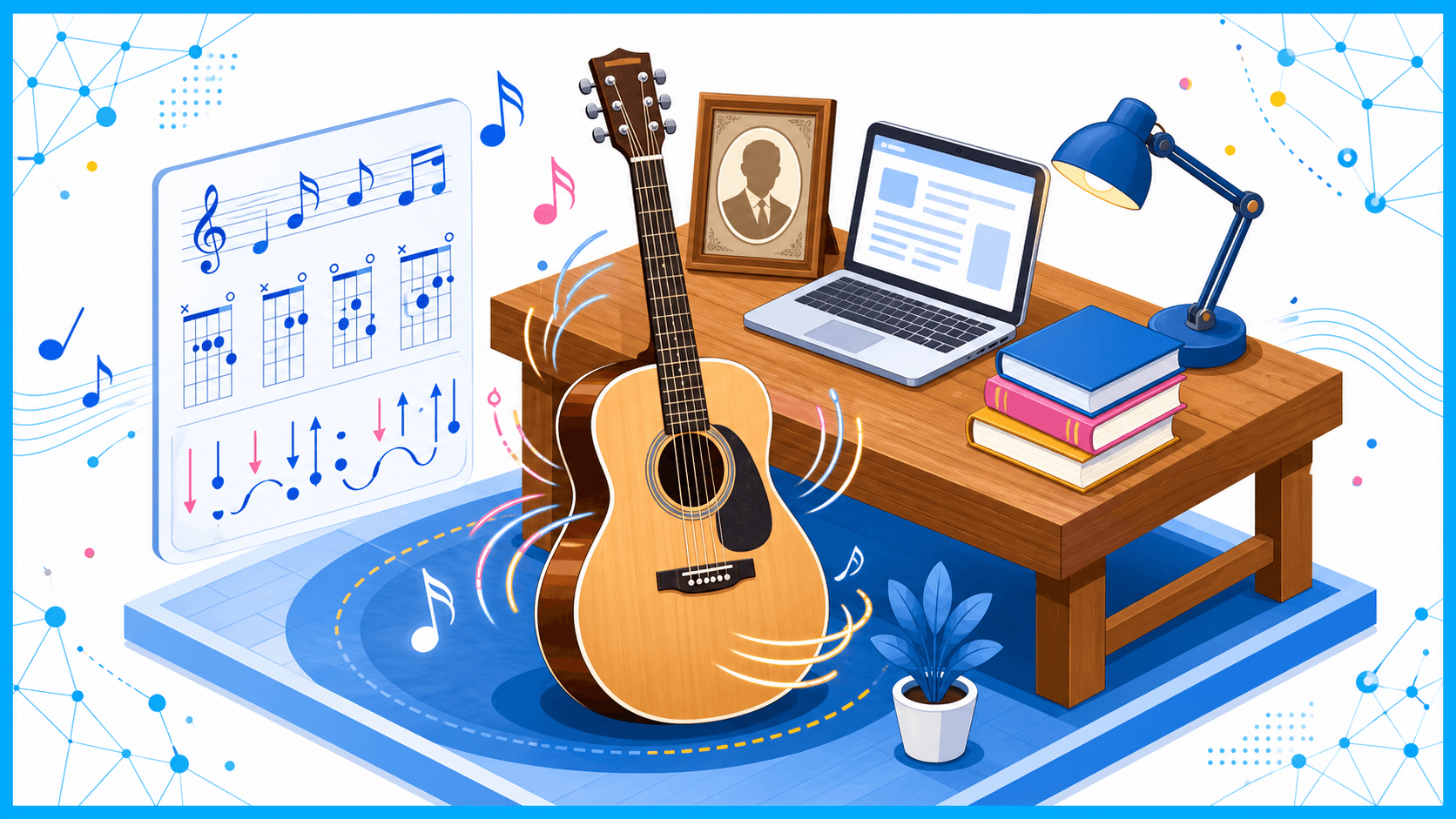 Hướng dẫn hợp âm lời bài hát Tấm Ảnh Không Hồn cho guitar
