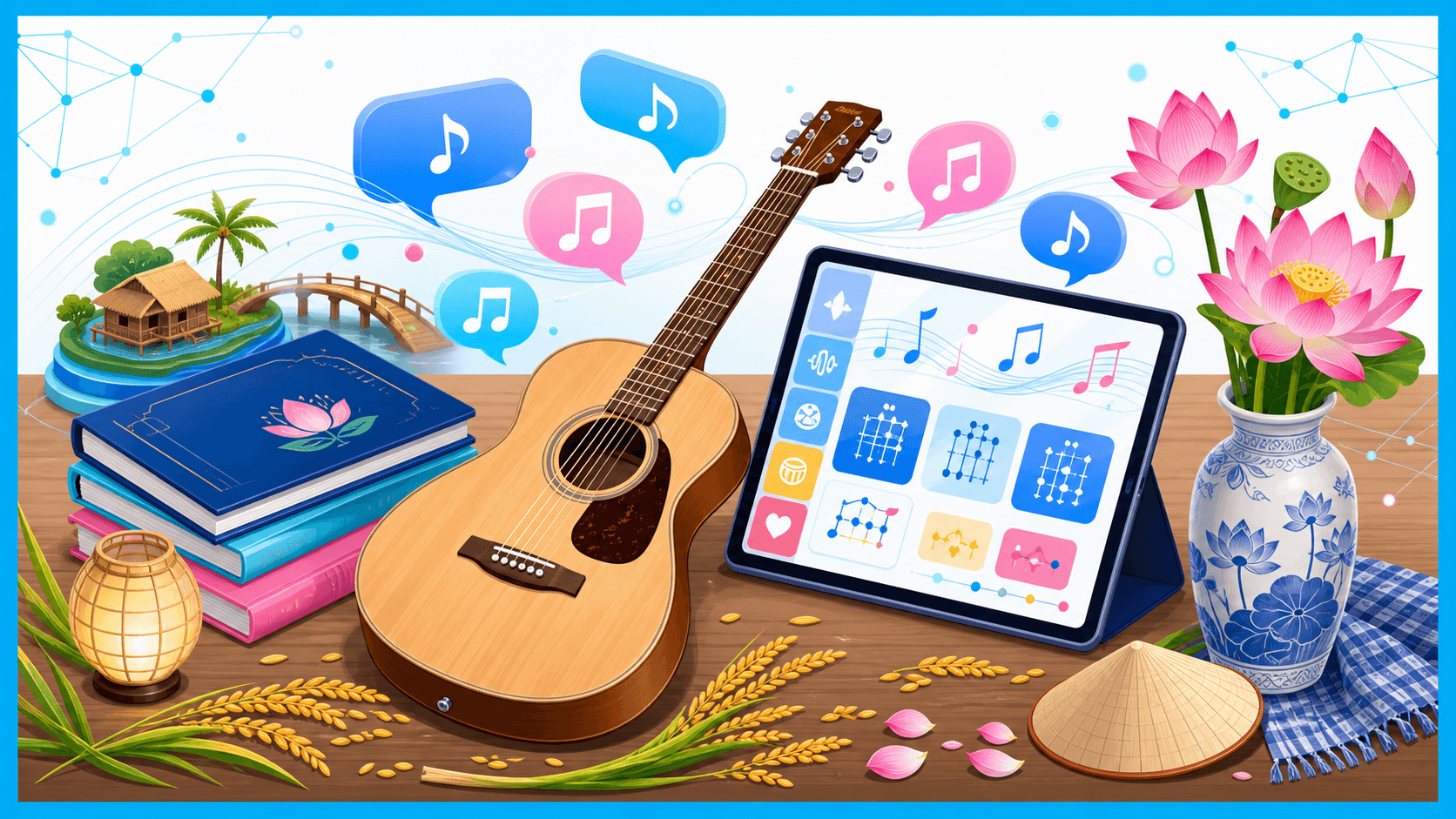 Lời bài hát Tình Thắm Duyên Quê đầy đủ nhất